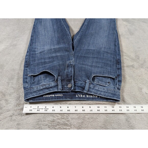 Laurie Felt Classic Boyfriend Jeans Women’s 00P Blue Stretch Casual Petite - Picture 8 of 11